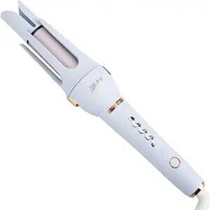 KAV Daphne Plum Auto Hair Curler, Automatic Long Barrel Rotating Curling Iron